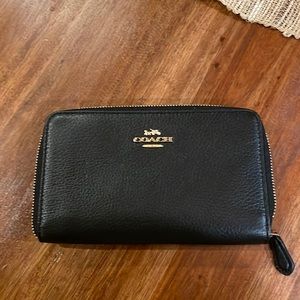 Coach Zip Around Wallet